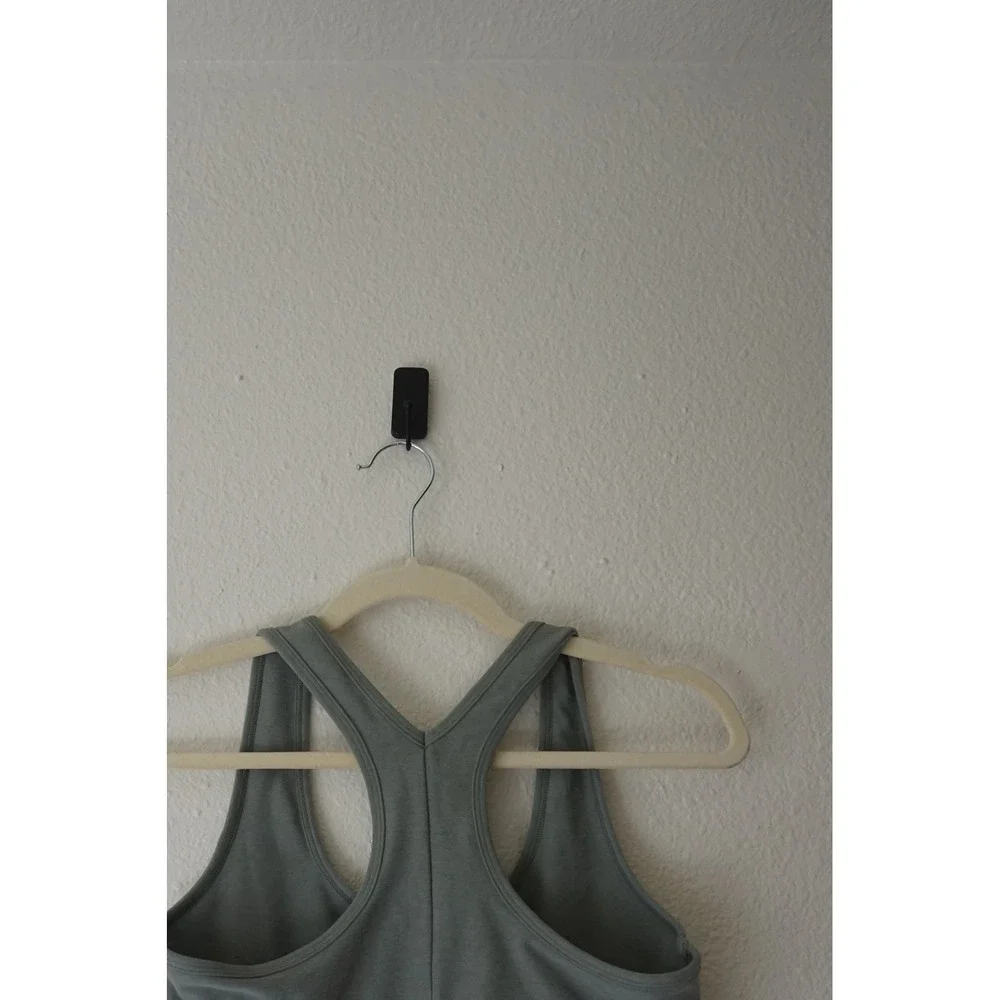 Beyond Yoga Spacedye Simplicity Long Line Bra Racerback‎ Dusty Forest Heather L